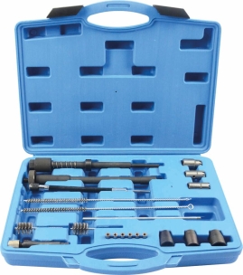 Kit nettoyage sièges injecteurs - coffret de 14 pcs