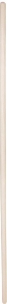 Manche de râteau/racloir droit 150cm en bois PEFC