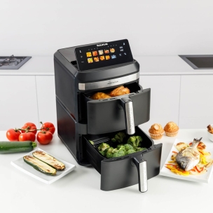Friteuse à air sans huile 13L - 2800W Air Fry duo slim