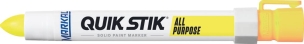 Bâton de peinture solide QUIK STIK® ALL PURPOSE jaune tube à molette - lot de 12 pcs