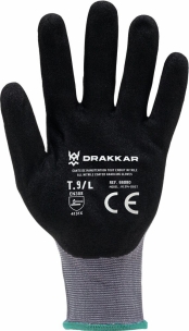 Gants de manutention 100% enduit nitrile T9 - carte