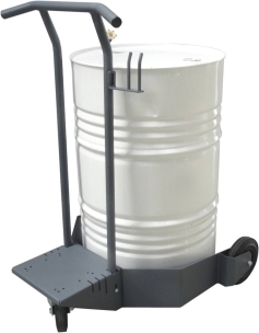 Chariot mobile roule fûts 3 roues 220kg