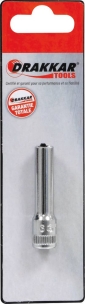 Douille longue 1/4" 6mm - carte