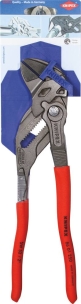 Pince clé grise gainée 250mm avec bouton poussoir - carte