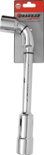 Clé à pipe débouchée 6 pans/6 pans de 28mm - carte
