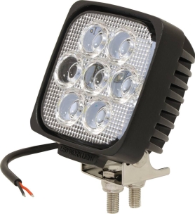 Phare de travail carré LED 10/32V 35W 2200 lumens