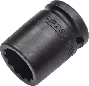 Douille à chocs 12 pans 1/2" de 19mm