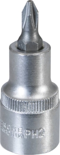 Douille tournevis 1/2" avec embout 55mm Phillips® PH2