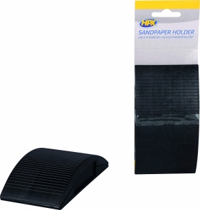 Cale à poncer pour papier abrasif 174x67x30mm Cale à poncer pour papier abrasif 174x67x30mm