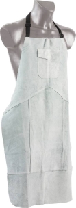 Tablier de soudeur en croûte de cuir gris 650x1100mm Tablier de soudeur en croûte de cuir gris 650x1100mm