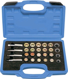 Réparation de filetage de carter d'huile - coffret de 64 pcs