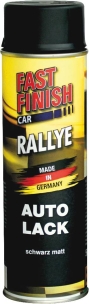 Peinture spécial carrosserie noir mat - lot de 6 aérosols de 500ml