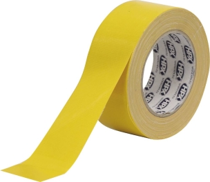 Ruban adhésif/toile américaine jaune 0,30x48mm 25m Ruban adhésif/toile américaine jaune 0,30x48mm 25m