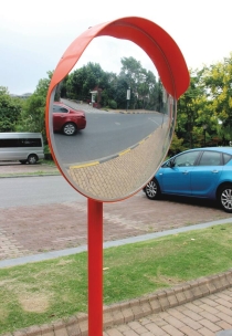 Miroir de sécurité intérieur/extérieur incassable 450mm