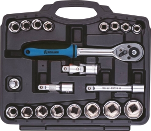 Coffret de douilles 1/2" - 21 pcs