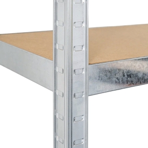Etagère métallique à visser 5 tablettes 1800x750x300mm max 175kg