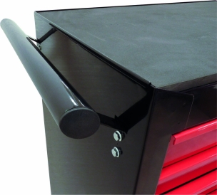 Servante d'atelier 7 tiroirs composée de 176 outils - modules finition carbone