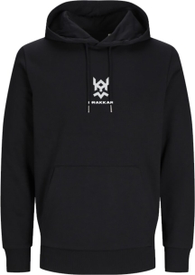 Sweat noir taille XXL unisexe Drakkar logo blanc