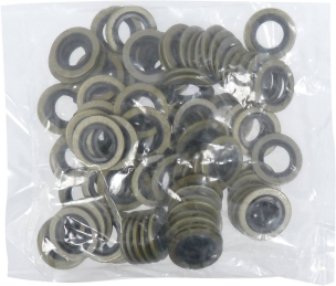 Joint de bouchon de vidange à lèvre caoutchouc 14,7x22x1,5mm - lot de 100 pcs