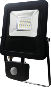 Projecteur LED extra plat 230V 30W avec détecteur radar