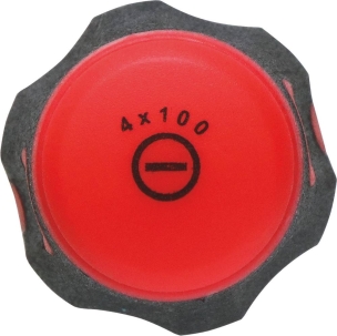 Tournevis plat lame droite 4x100mm - carte