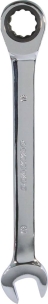 Clé mixte droite à cliquet de 18mm 72 dents - carte