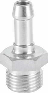 Jonction filetage cylindrique mâle 1/2" - 1 gorge - lot de 2 pcs