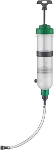 Seringue à gasoil transparente 1500ml avec joint viton