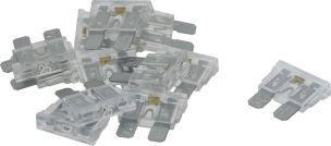 Fusible enfichable lumineux 25A blanc - lot de 25 pcs