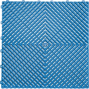 Dalles 40x40cm - bleu - Lot de 6 pcs