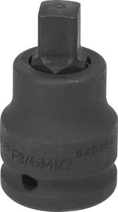 Réduction 3/4"-1/2" pour douilles à chocs - carte