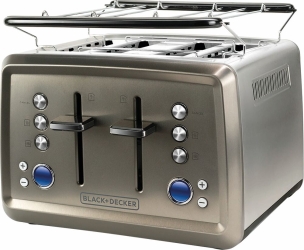 Grille pain 4 fentes Black & Decker 1960W