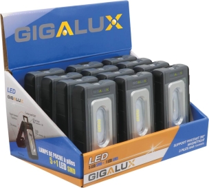 Lampe de poche LED 210 lumens à piles - lot de 12 pcs