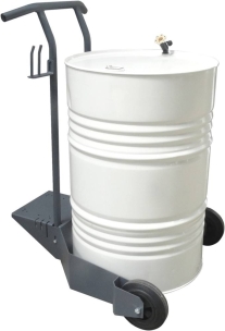 Chariot mobile roule fûts 3 roues 220kg