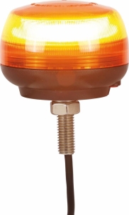 Mini-gyrophare LED flash 12/24V à fixer - présentoir de 12 pcs