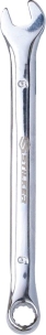 Clé mixte de 6mm full polish - carte
