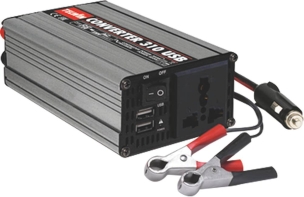 Convertisseur 12V DC/230V AC - 600W max avec port USB