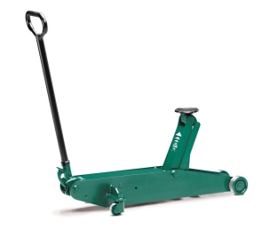 Cric rouleur 6T avec pédale 145/560mm longueur 1,27m