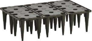 Caillebotis PE 60X40cm pour bac de rétention modulable Caillebotis PE 60X40cm pour bac de rétention modulable