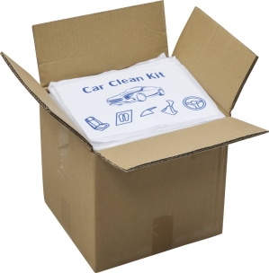 Protection intérieur de véhicule jetable kit 5 pcs - lot de 100 kits