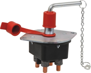 Coupe-batteries bipolaire à clé 12/24V 250A M10