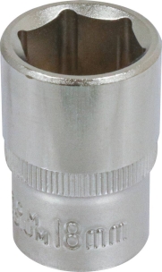 Douille 1/2" de 18mm - carte