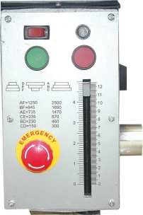 Perceuse sur colonne 400V 1840W 1,80m CM3 250kg avec étau réversible