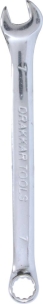 Clé mixte de 7mm full polish - carte