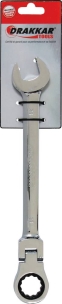 Clé mixte articulée à cliquet de 21mm - carte