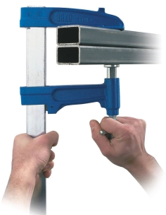 Serre joint à pompe 400x140mm tige 40x10mm