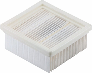 Filtre à plis plats