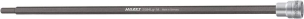 Douille mâle pour arbres moteurs taille 6 mm