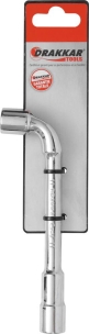Clé à pipe débouchée 6 pans/6 pans de 11mm - carte