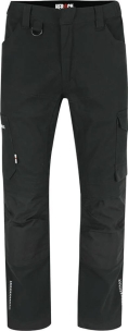 Pantalon de travail multipoches 97% coton noir T40